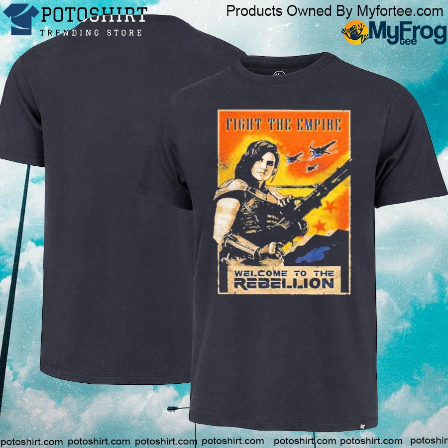 Official Shopperboard merch fight the empire welcome to the rebellion shirt