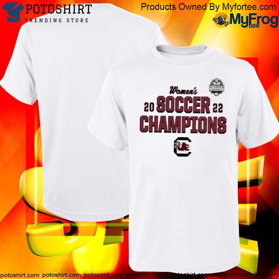 Official South carolina gamecocks 2022 sec women's soccer conference tournament champion shirt