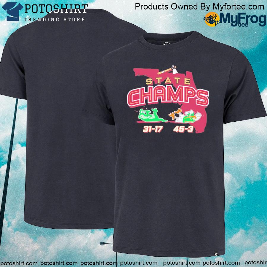 Official state Champs Florida State Fans shirt