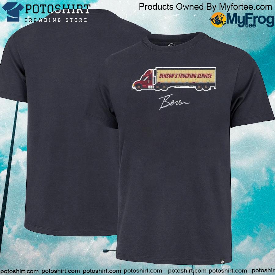 Official trey Benson College Trucking Service T Shirt