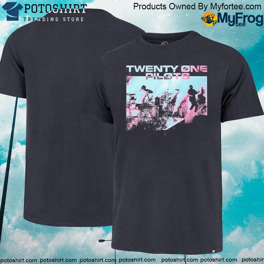 Official Twenty One Pilots Live Performance Boyfriend Fit Girls T-Shirt