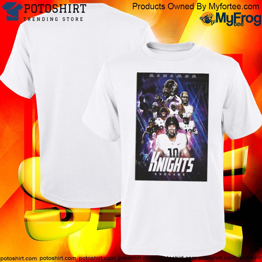 Official ucf knights end game poster shirt