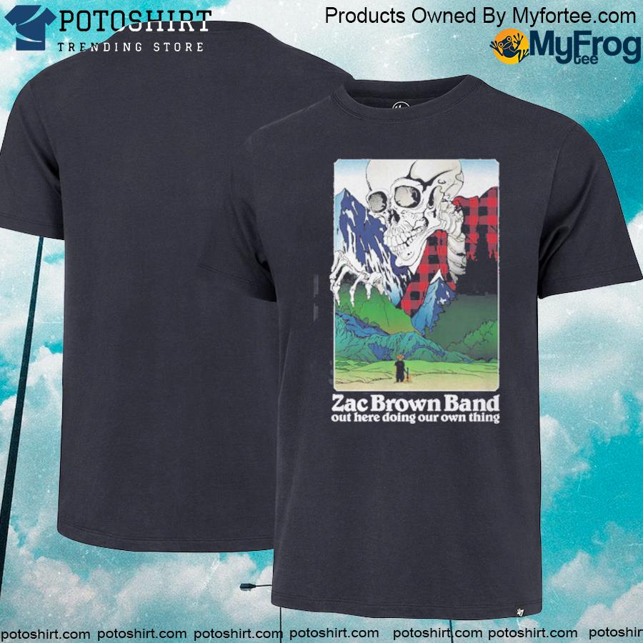 Official Zac brown band out here doing our own thing shirt