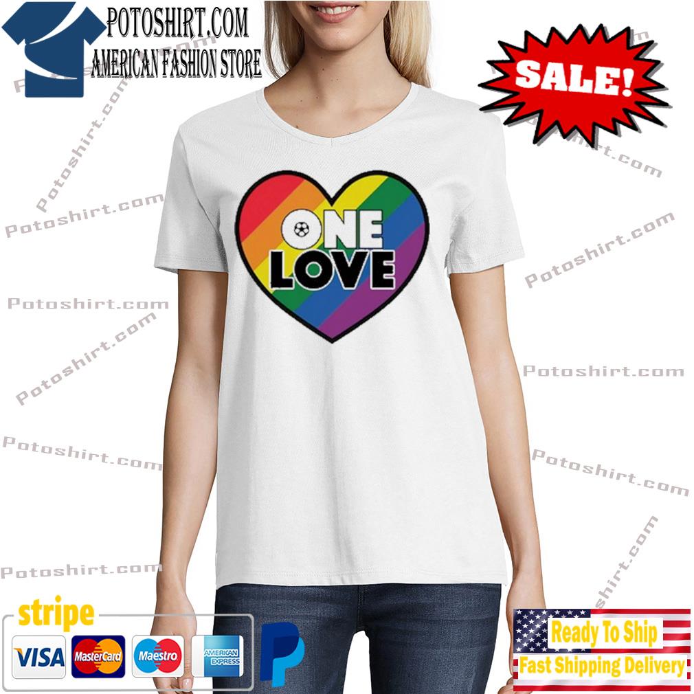 One love at the world cup s Tshirt woman