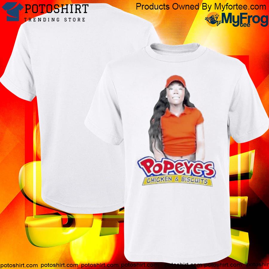 Popeyes chicken and biscuits shirt