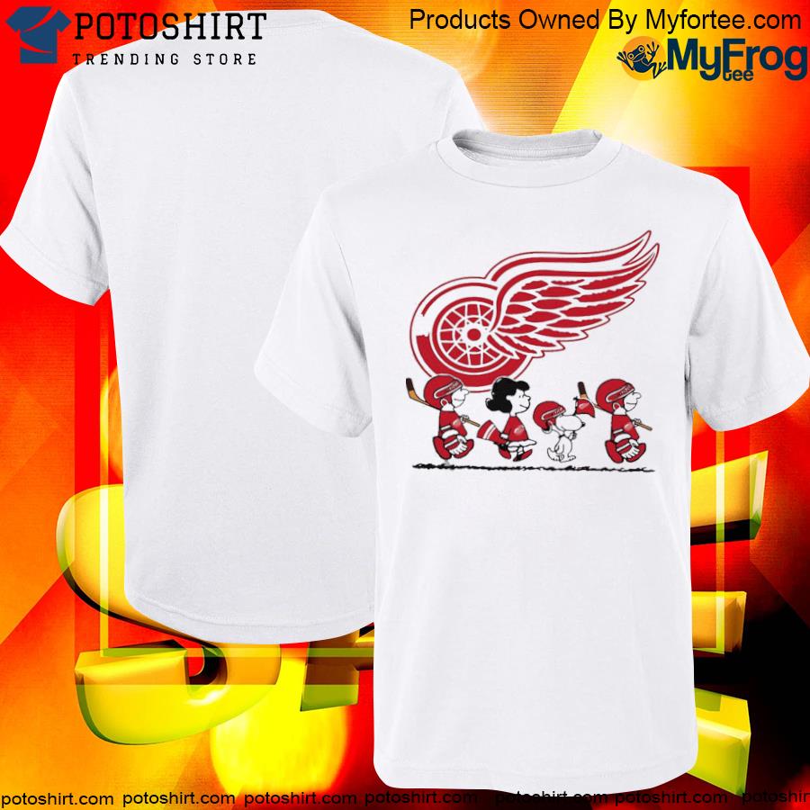 Red Wings Ice Hockey Snoopy NHL 2022 Shirt