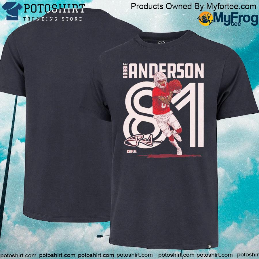 Robbie Anderson Arizona Cardinals Inline Signature shirt