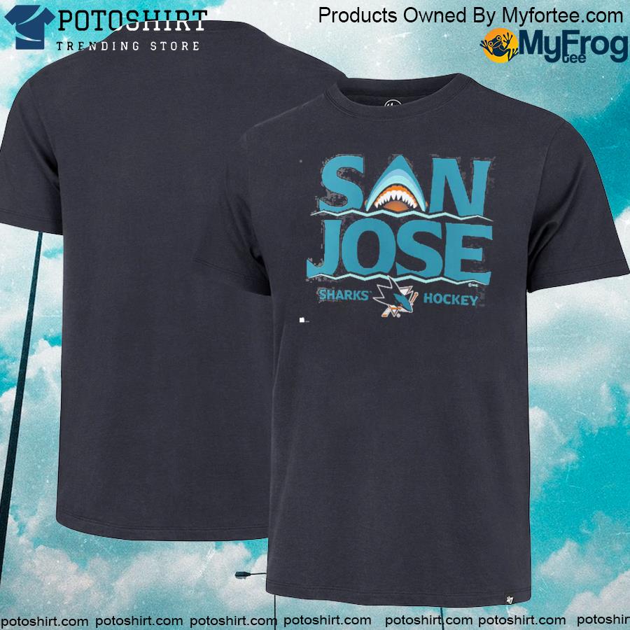 San jose sharks fanatics branded black territorial shirt