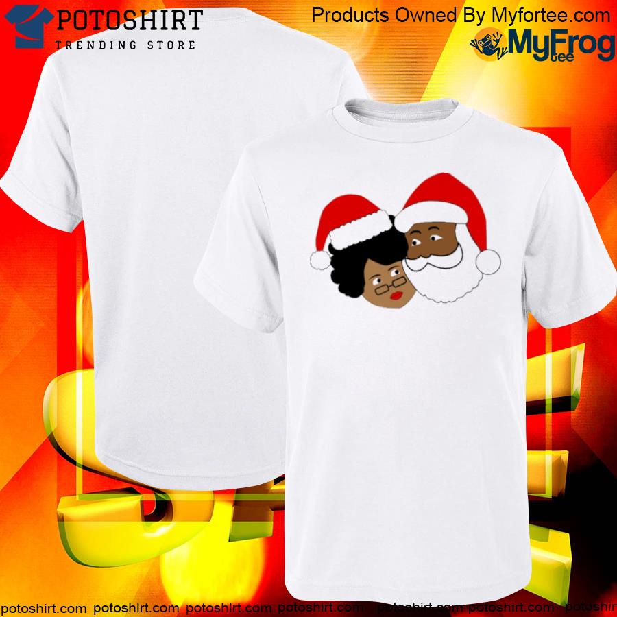 Santa Mr and Mrs Claus Christmas 2023 shirt