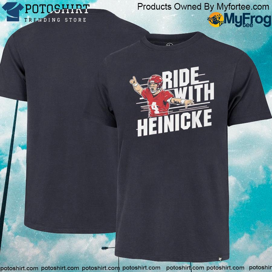 Taylor heinicke ride with heinicke taylor heinicke Washington Football shirt