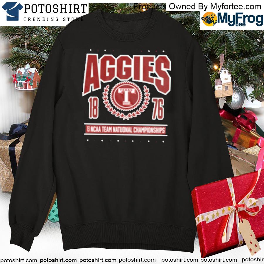 Texas Aggies 13 NCAA Team National Championships Shirt swearte