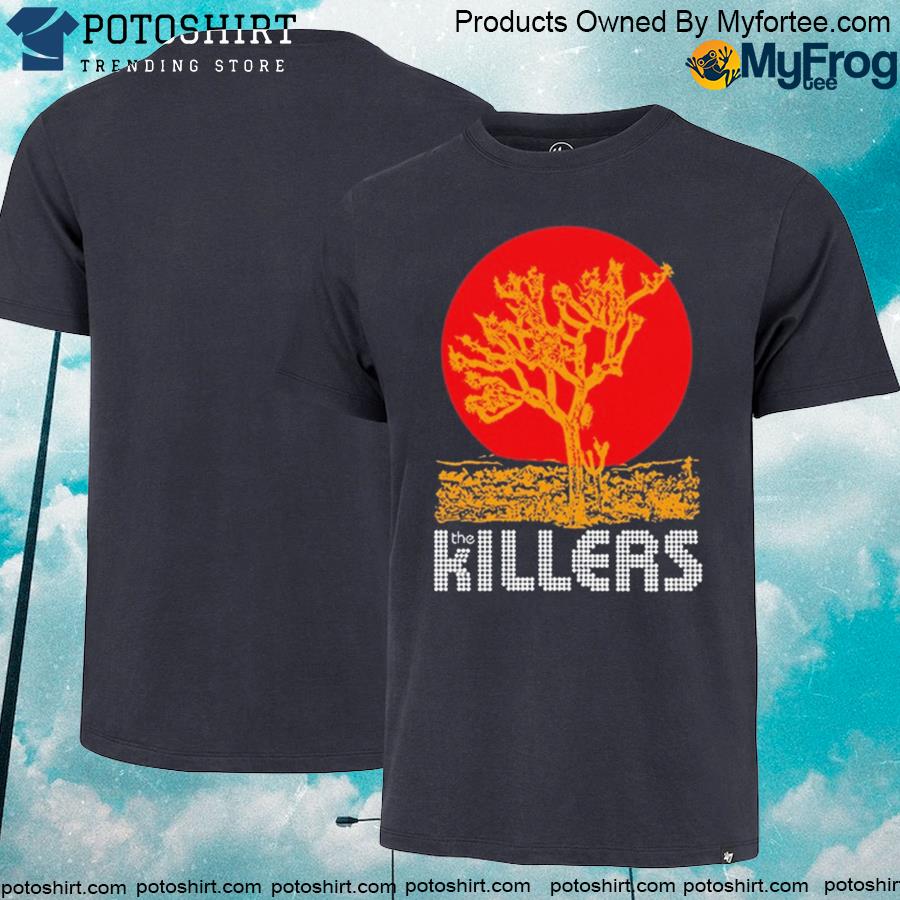 The killers desert sun sand shirt