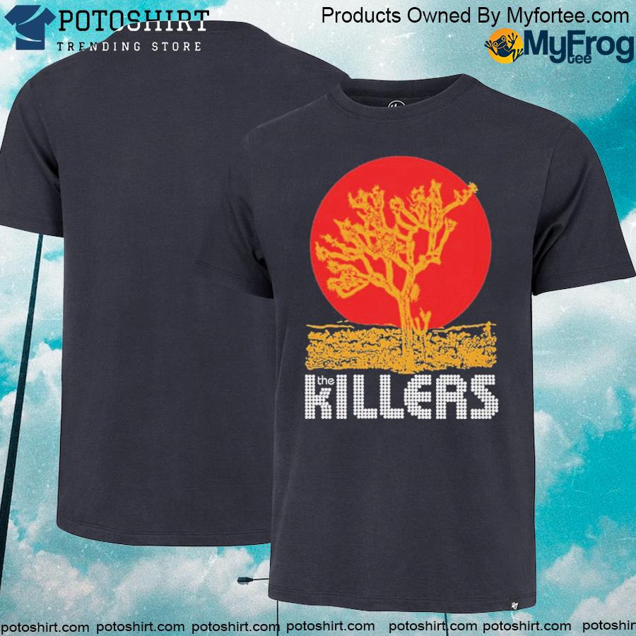 The killers joshua tree the killers merch shirt