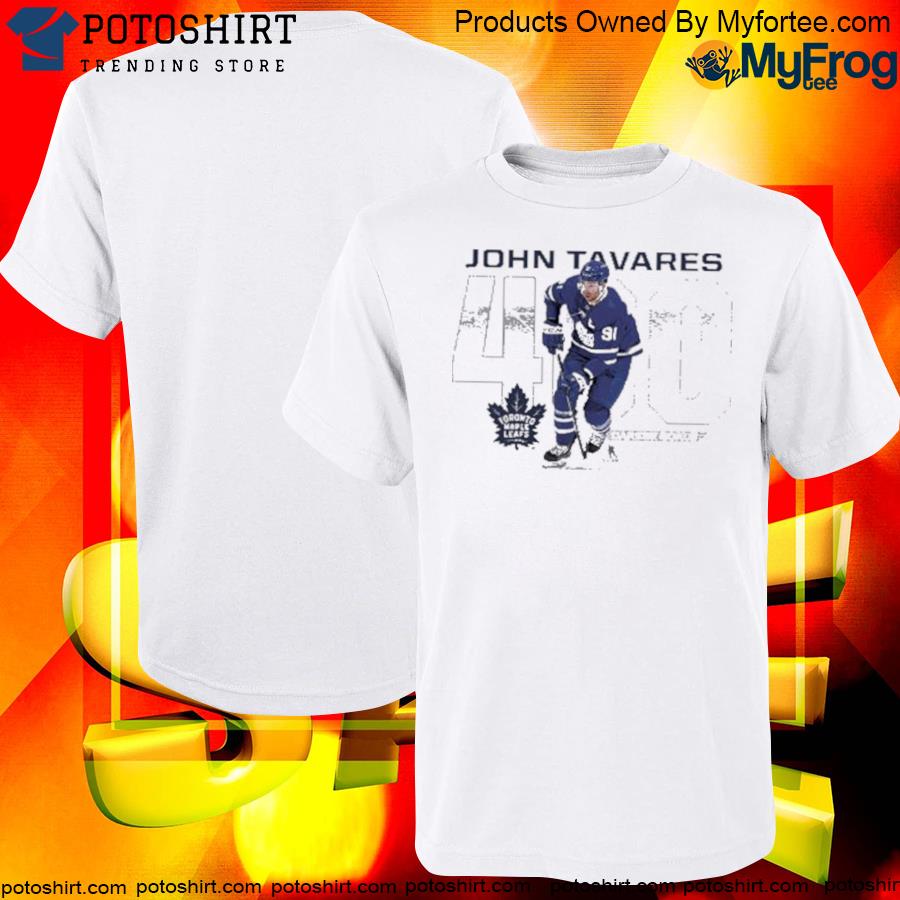 Toronto Maple Leafs John Tavares 400 Career Goals T-Shirt
