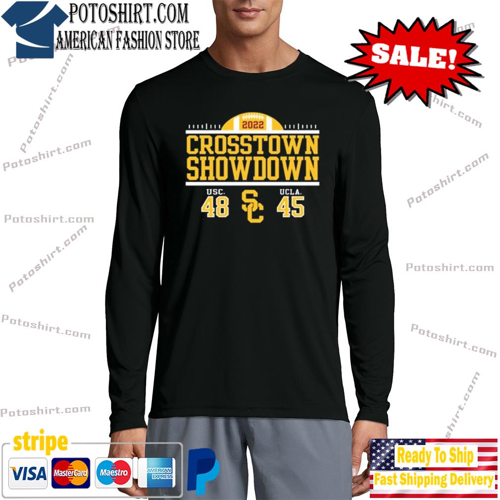 USC Trojans Cardinal 2022 Crosstown Showdown-Unisex T-Shirt longsleeve