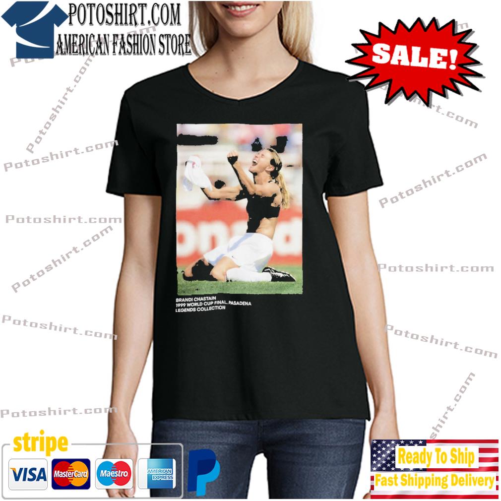 USWNT Brandi Chastain Shirt, Brandi Legends 1999 Women’s World Cup Final T-Shirt woman den