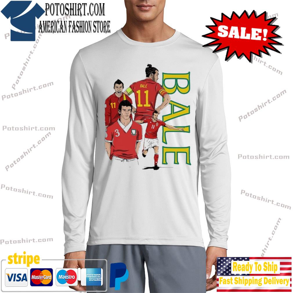 Wales Gareth Bale-Unisex T-Shirt long slevee
