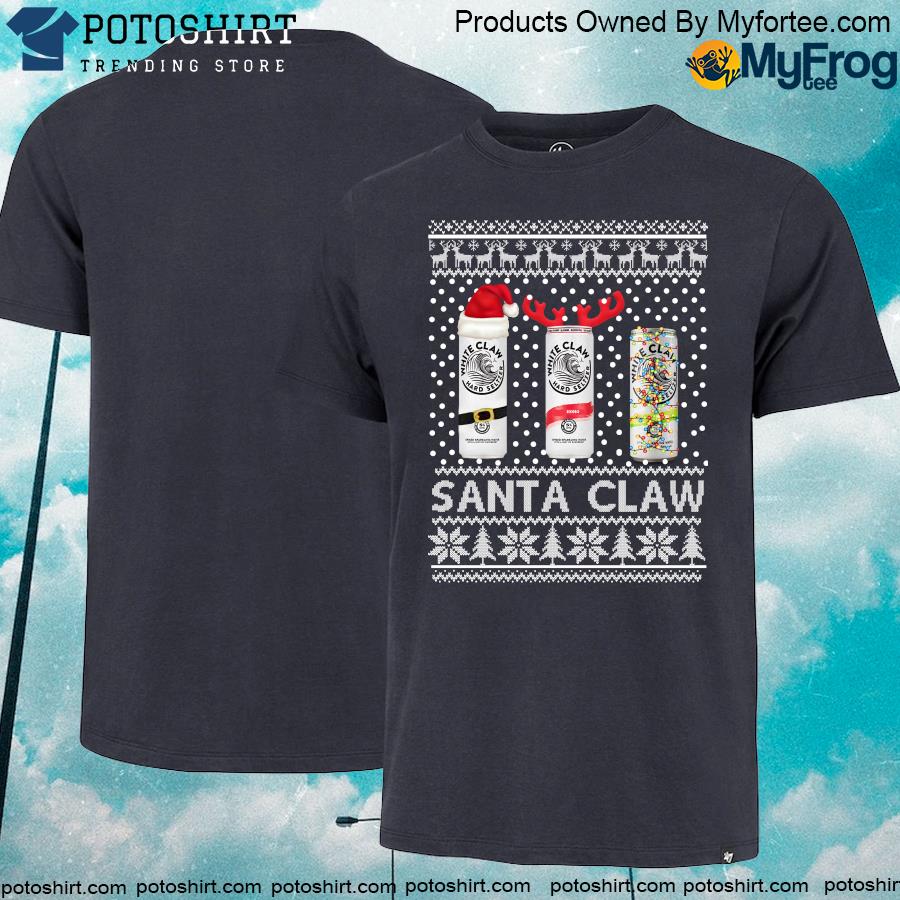 White claw ugly christmas sweater
