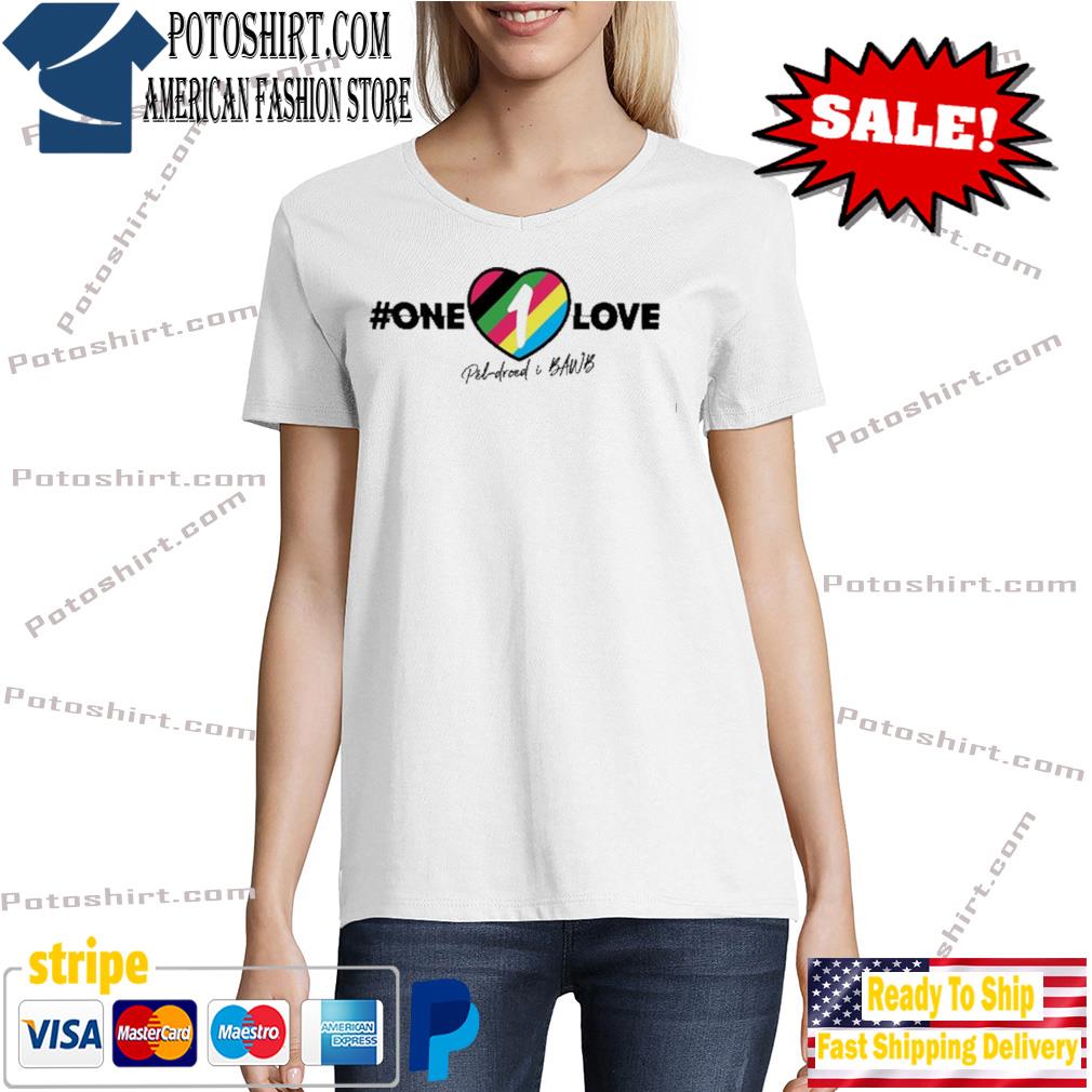 World cup 2022 one love s Tshirt woman