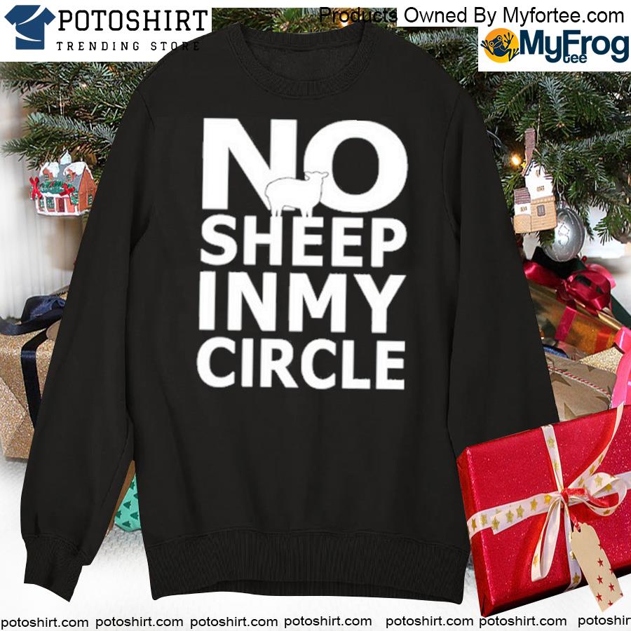 Zuby No Sheep In My Circle-Unisex T-Shirt swearte