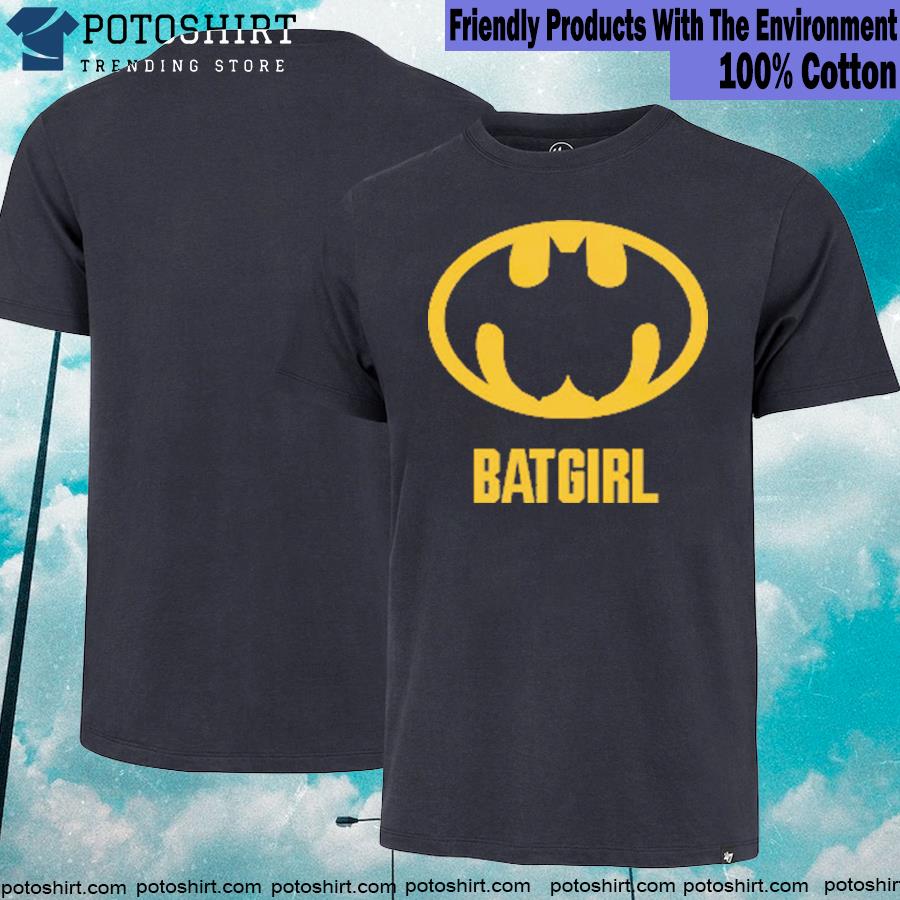 Batgirl batman boob logo shirt