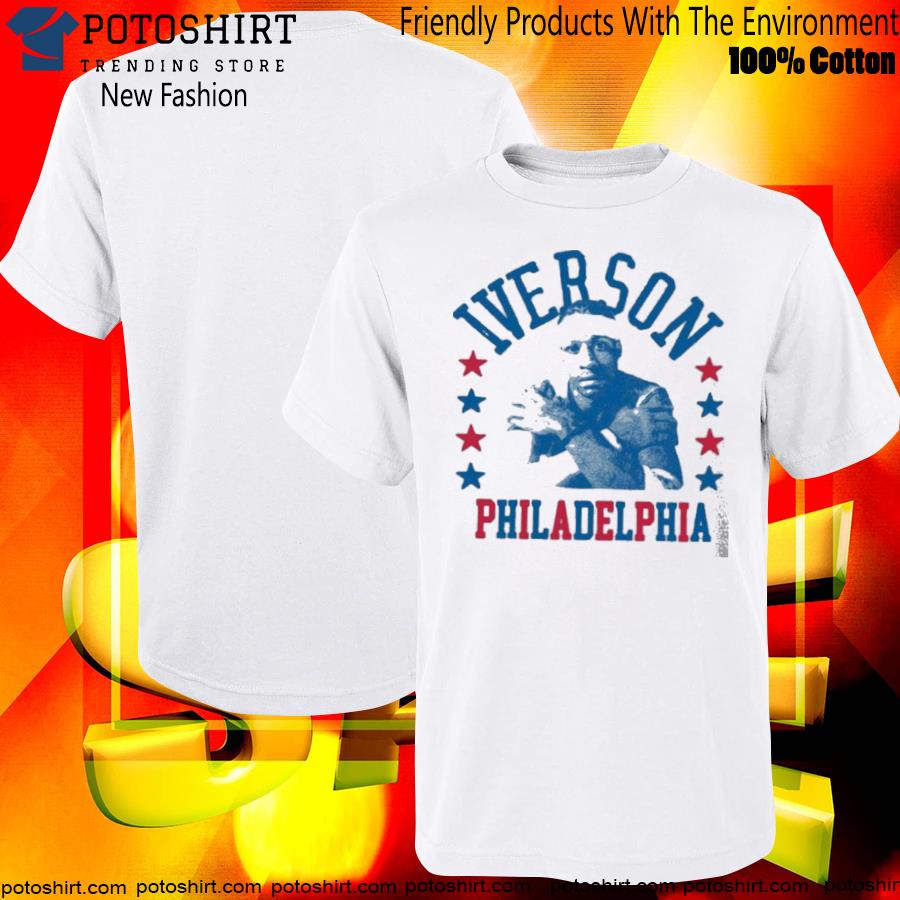 Bradley Cooper Wearing Allen Iverson Philadelphia Shirt