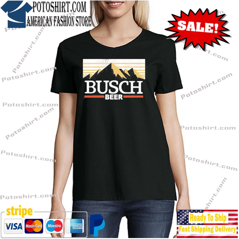 Busch retro mountain busch beer mountain new top s woman den
