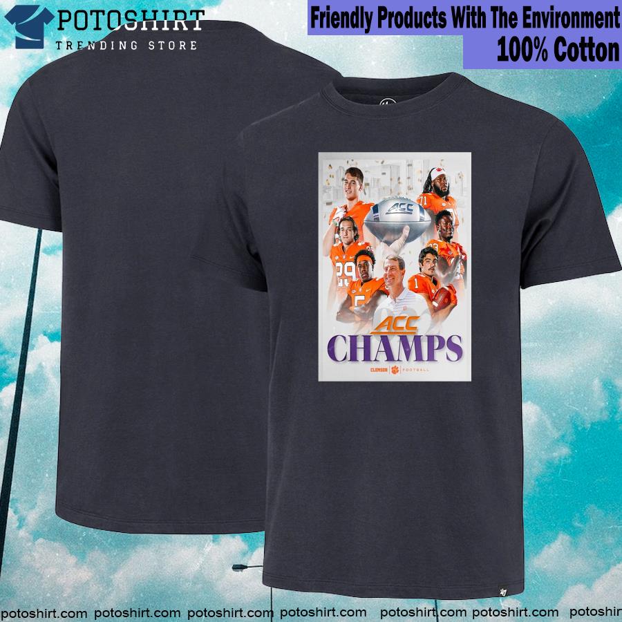 Clemson tigers 2022 acc Football champions shirt