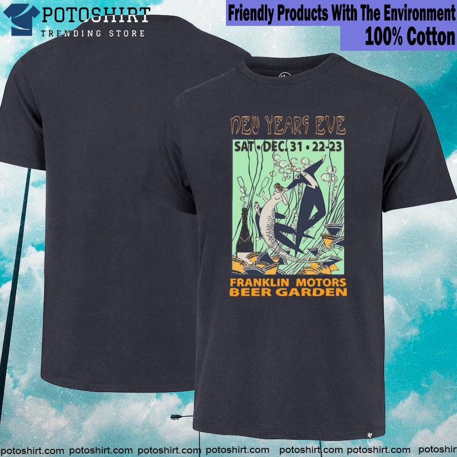 Franklin motor beer garden T-shirt