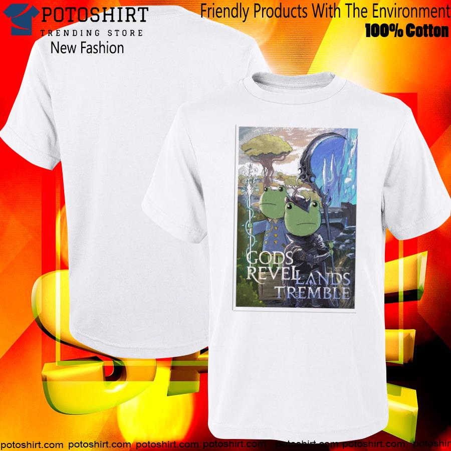 Frog fantasy xiv gods revel lands tremble T-shirt