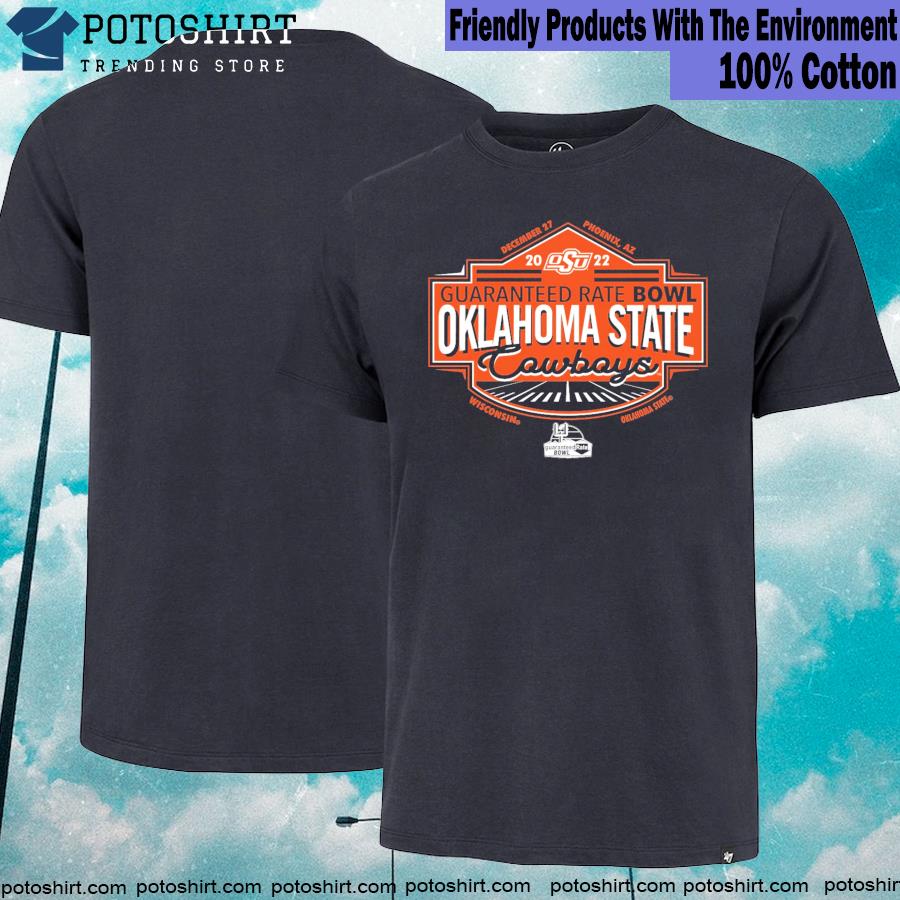 Guaranteed rate bowl 2022 Oklahoma state T-shirt