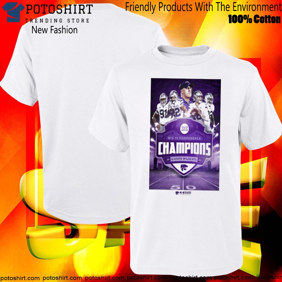 Kansas state big 12 conference champions 2022 shirt