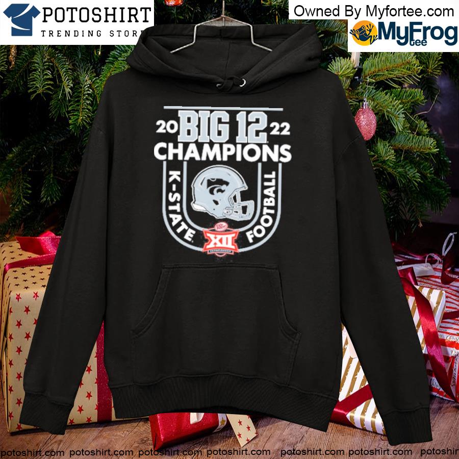 Kansas State Wildcats Big 12 Conference Championship T-s hoodie