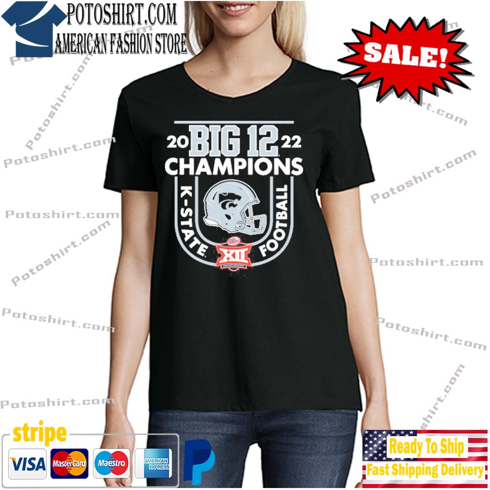 Kansas State Wildcats Big 12 Conference Championship T-s woman den