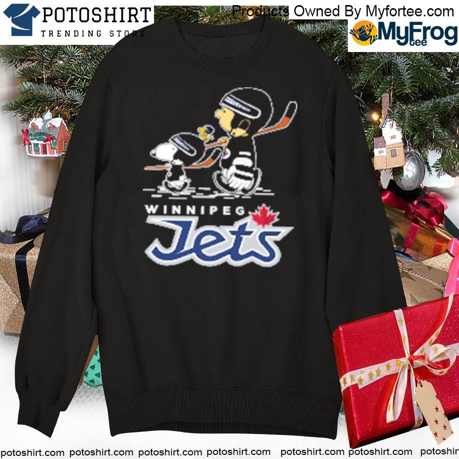 Snoopy Christmas Winnipeg Jets T Shirts - Limotees