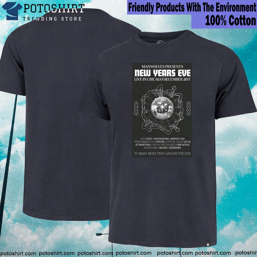 Manwolves chicago december 31st 2022 2023 poster shirt
