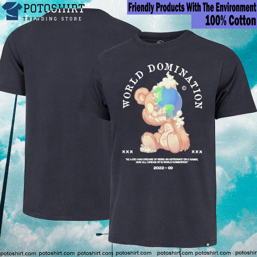 New 2022 jollz World Domination Teddy T-Shirt, Jollz World Domination Merch shirt