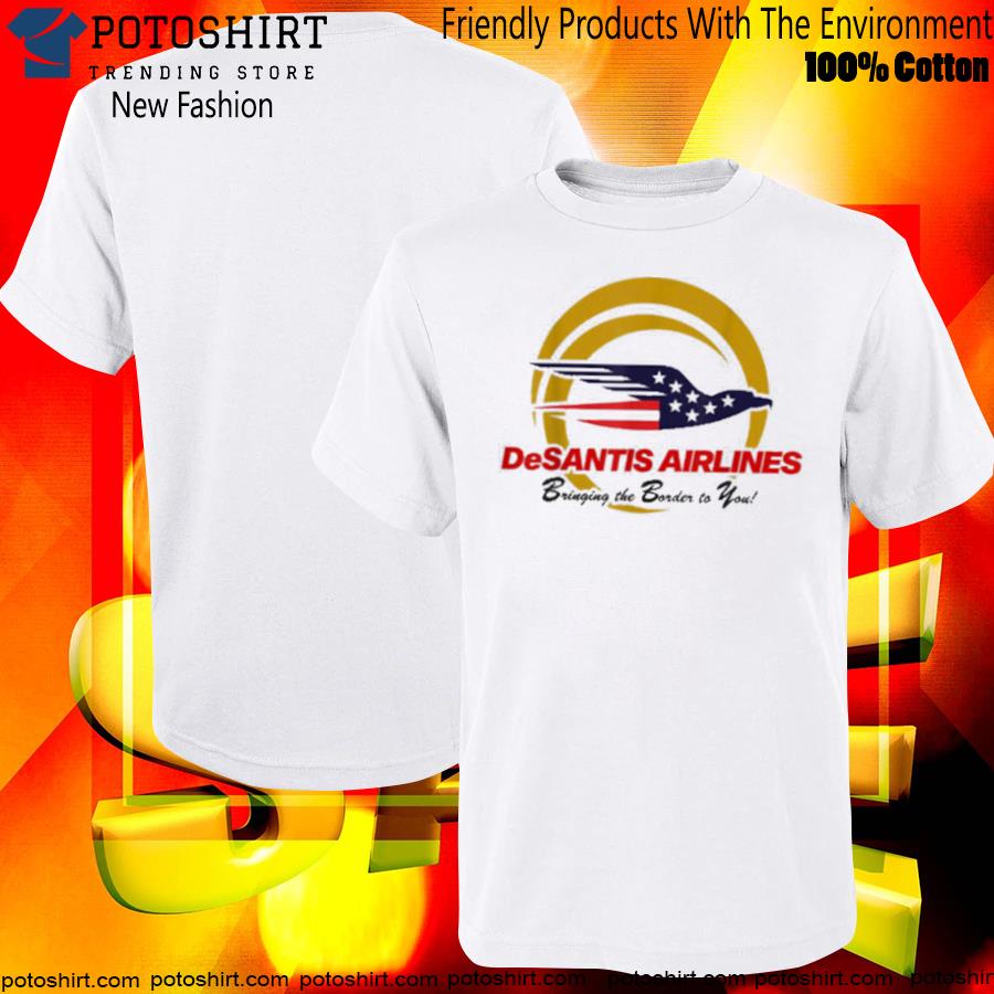 Official 2022 DeSantis Airlines Ron DeSantis T-Shirt