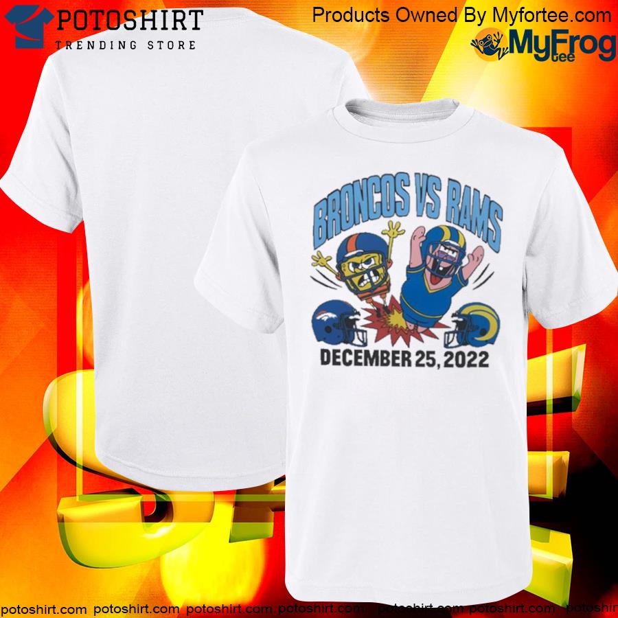 Official broncos Vs Rams x SpongeBob-Unisex T-Shirt