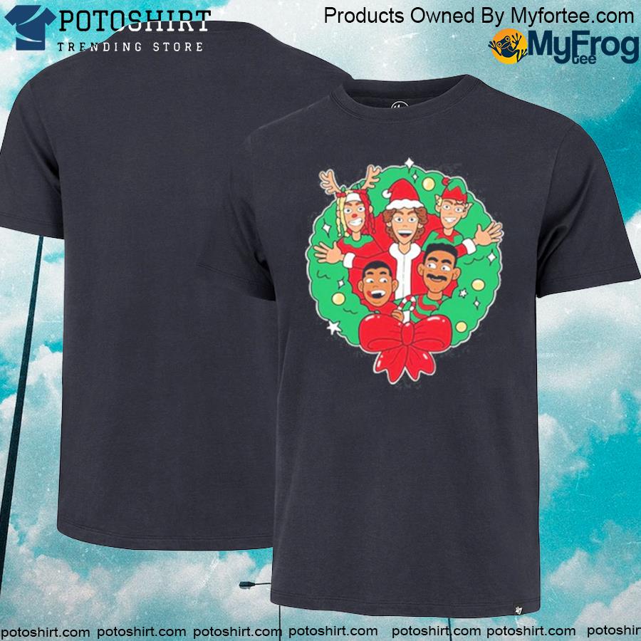 Official christmas 2022 Baylen Levine Wreath Christmas Shirt