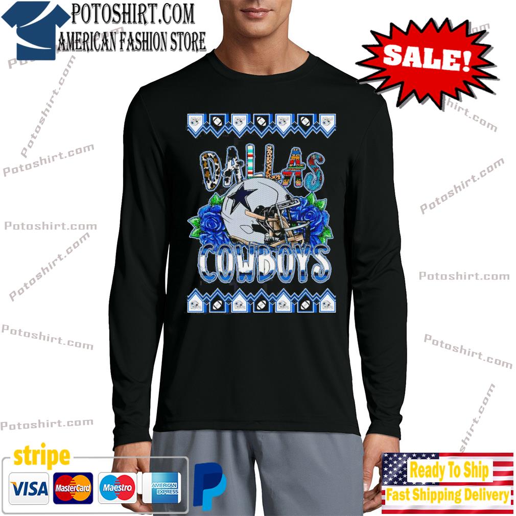 cowboys christmas sweater