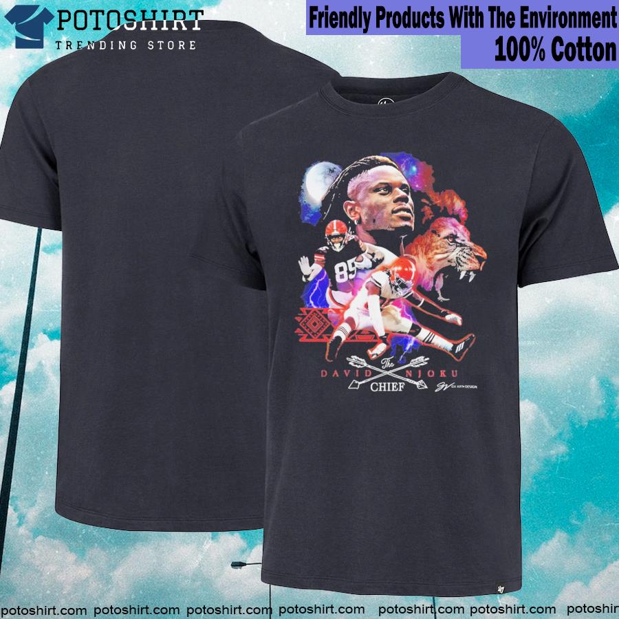Official david Njoku Chief Shirt, The Chief David Njoku T-Shirt