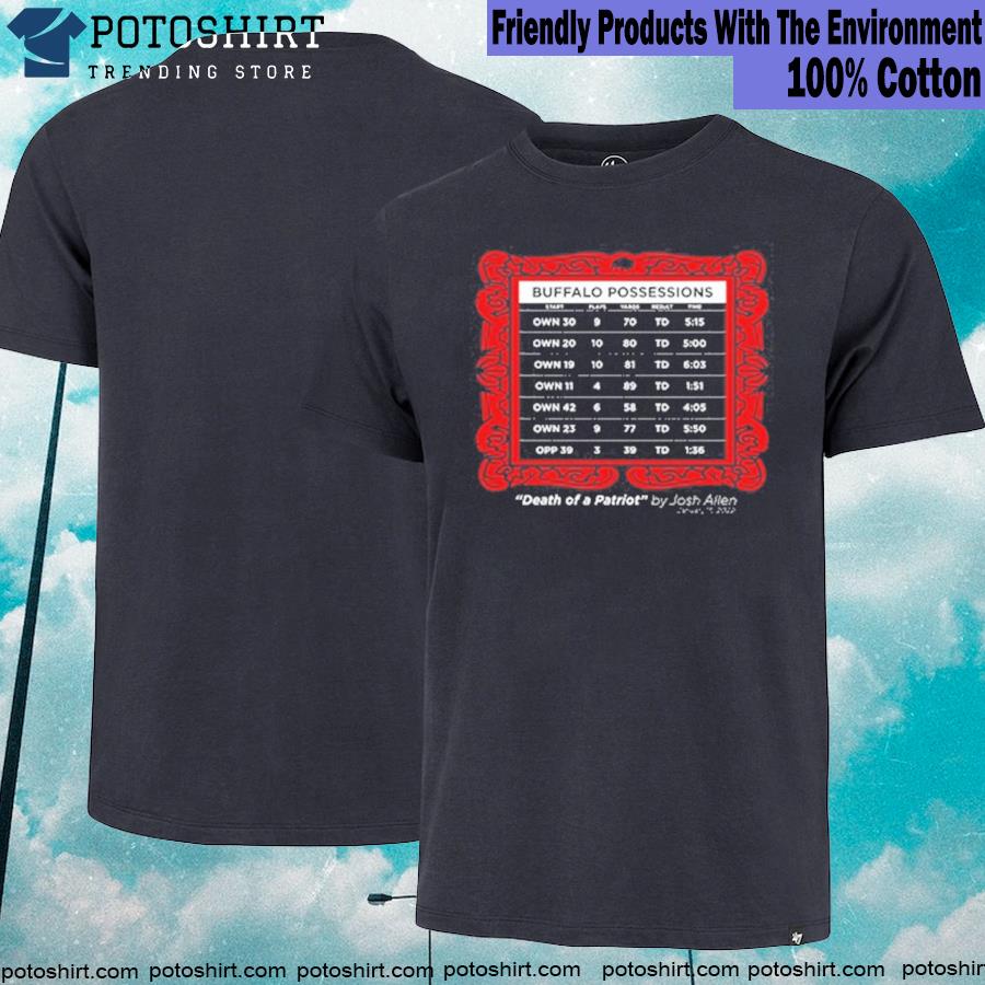 Official death of a patriot shirt
