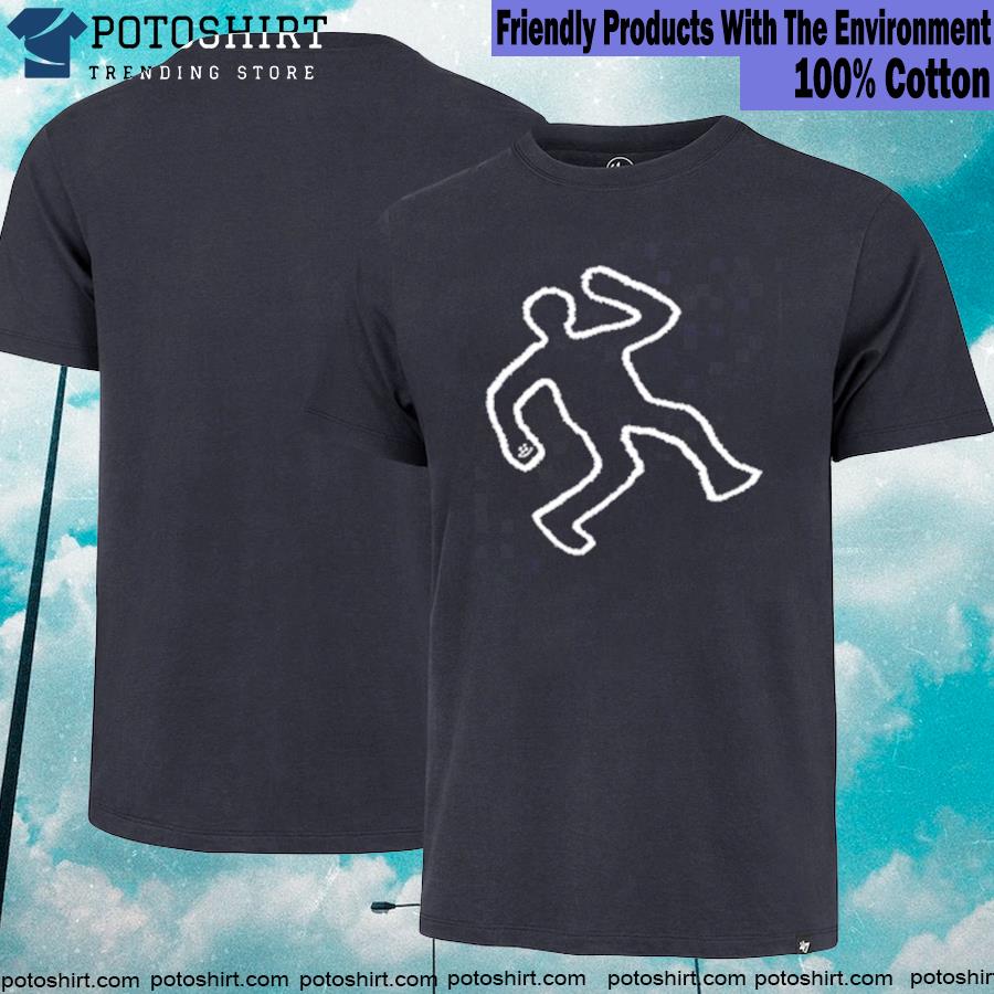 Official ericdoa Chalk Outline Tee shirt
