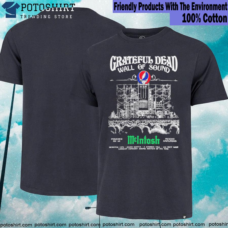 Official grateful dead deliver the wall of sound shirt