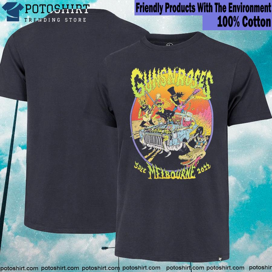 Official guns N Roses Melbourne AU Shirt