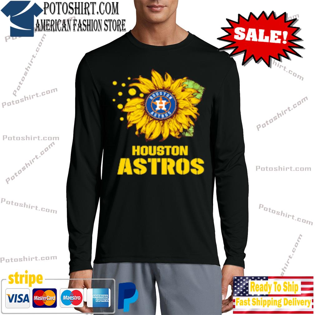 Sunflower Houston Astros shirt, hoodie, sweater and v-neck t-shirt