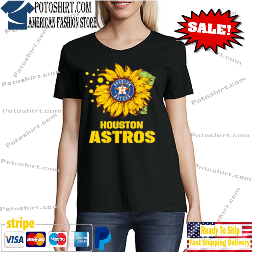 Sunflower Houston Astros shirt, hoodie, sweater and v-neck t-shirt