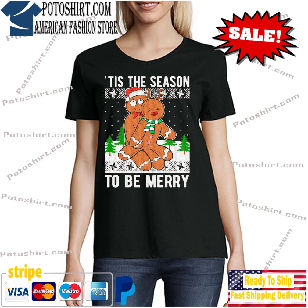 Official inappropriate Gingerbread Ugly Christmas Sweater, hoodie, sweater,  long sleeve and tank top