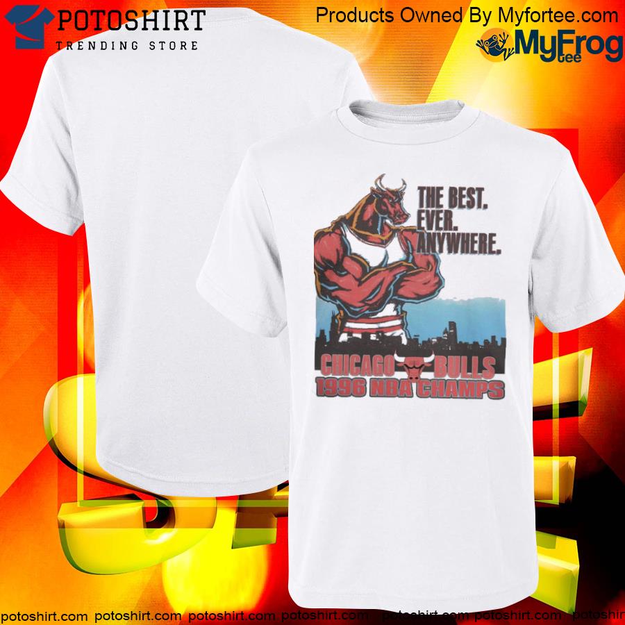 Official mcCarthy 1996 Chicago Bulls Shirt